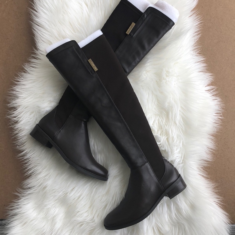 NWB Vince Camuto Kellisi Fudge Brownie Riding Boot